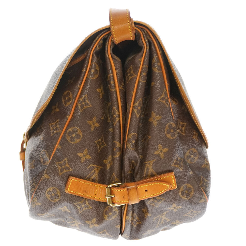Louis Vuitton Bag Canvas Handbag Shoulder Crossbody Monogram Saumur LV